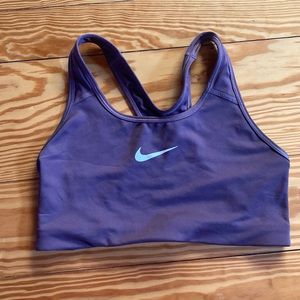 Purple Nike Sports Bra
